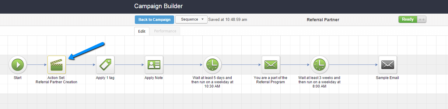 referral partner sequence