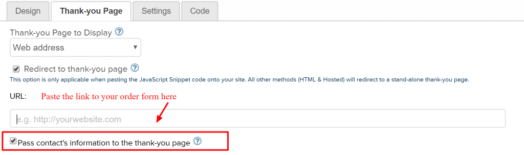 how to add additional fields to an infusionsoft order form blick embed infusionsoft order form